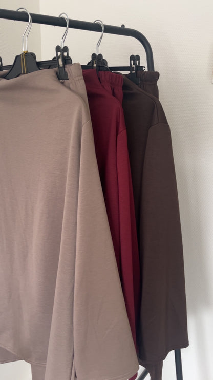 Sweater twinset hoge kraag (Rok)