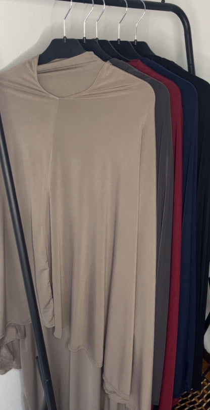 Jersey ghimaarset met abaya