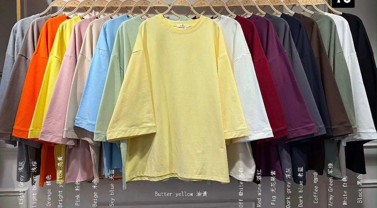 Oversized Long Sleeve Cotton (75cm)