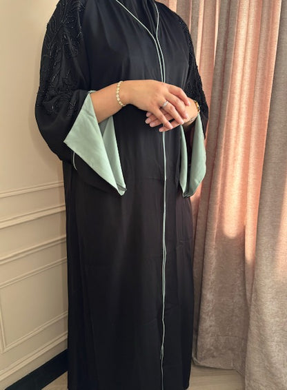 Abaya Glamour Sage Green