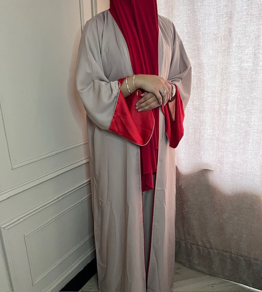 Abaya set Red