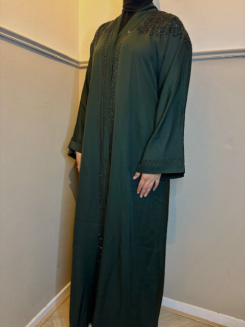Abaya Amoré Forest Green